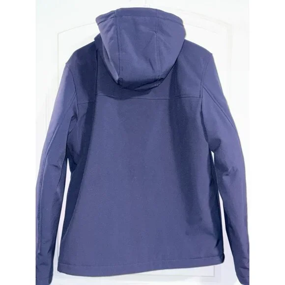 Levi Strauss Small‎ Insulated Hoodie Jacket Full Zip Navy Blue Fast Shipping! SM